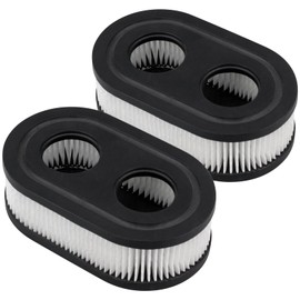 LOCOPOW Pack of 2 Air Filter Lawnmower for Briggs & Stratton Engines 550E 550EX Eco-Plus 575EX Series Replaces 4247 5432 5432K Engine 798339 798452 593260 093000er 09P0000er