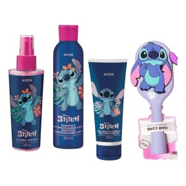 Set Stich Avon Colonia, Shampoo, Gel Y Obsequi
