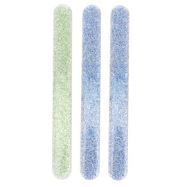 Baluue 3pcs Nano Glass Nail File Professional Manicure Tool Kit for Nail Buffering and Polishing for Salon and Home Use Without Chemicals