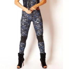 Body Rock $128 New Body Rock Sport Workout Pants Moto Leggings Ankle Zipper Activewear M