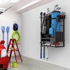 WALMANN Wall Mount Golf Bag Organizer, 2 Golf Bags Stand