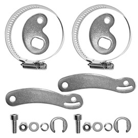 Yuiturt Torque Arm, Universal Torque Arm Conversion Kit 2 Sets, Electric Bicycle Torque Arm, Ebike Accessories, Bike Conversion Kit, for Front Rear E-Bike Motor Arm, Most Electric Bicycle