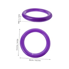 Totority Inflatable Yoga Ball Base with Fixed Ring Stable Support Stand for Yoga Ball Secure Holder for Exercise Ball for Gym and Home Workouts