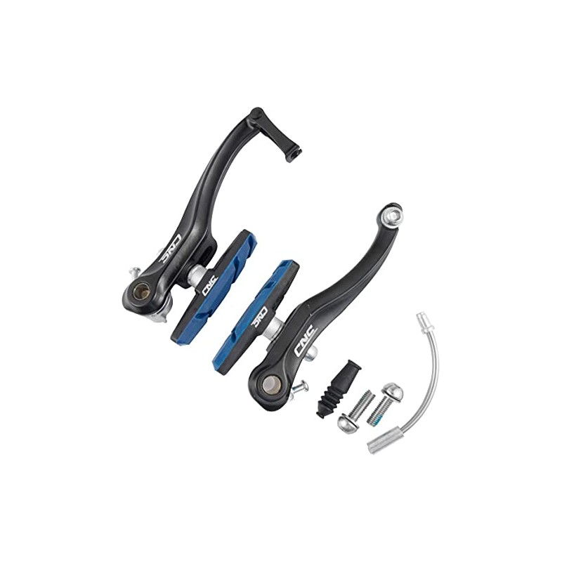 Chooee Mountain Bike Linear V-Brake, Bicycle Front/Rear V-Brake,1 pair,black/blue