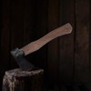 OSALADI American Axe Handle Replacement 27cm Carbonized Q. Wood Tiger