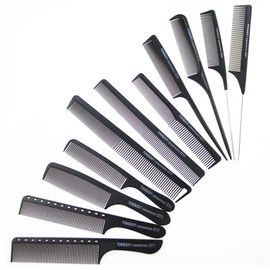 Zuzer Pack of 11 Hair Comb Men Women Hair Styling Comb Hairdresser Comb Wide Tooth Comb Professional Comb for Men Women Home Salon Hair Styling Care