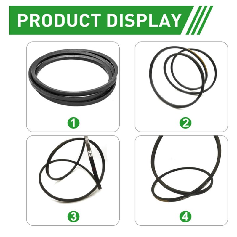 266-164 Bad boy Mower Drive Belts (1/2" x 66 1/4")
