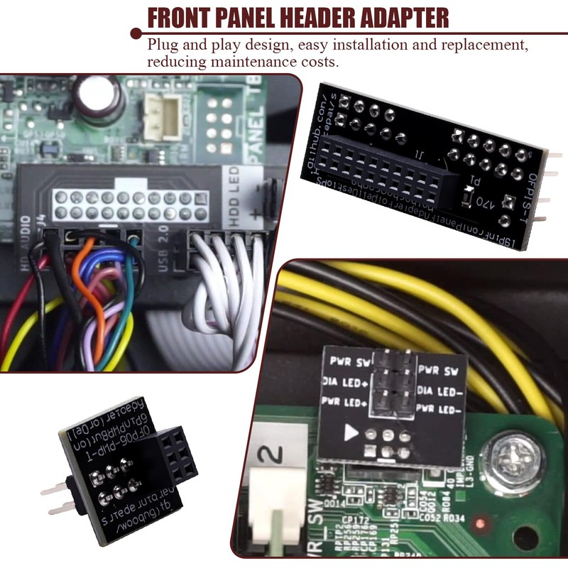 Front Panel Header Adapter Compatible with Dell Optiplex 7010 9010
