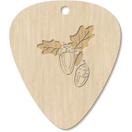 Azeeda 7 x 'Eichenblätter und Eicheln' Plektrum/Picks (GP00031475)