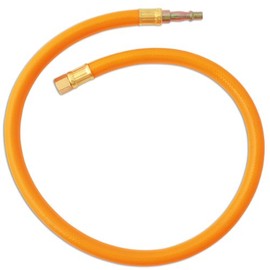 Laser 4834 High Vis Air Line Whip/leader Hose 600mm X 10mm, Orange