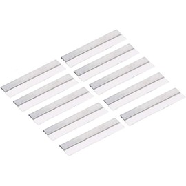 Hoja de 100 Piezas para Maquinilla de Afeitar, Cuchilla de Acero Inoxidable para Cortar y Afeitar, Cuchilla de Forma de Ceja, Intercambiable