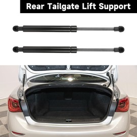 Rear Hatch Tailgate Lift Support Shock Strut Gate Gas Spring - Compatible for Nissan Sentra 2.0L L4 - Gas, 2.5L L4 - Gas 2007-2012 - Replace Part 84430ET00A Set of 2