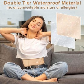 Castor Oil Pack Wrap Organic-Castor Oil Pack Wrap Organic Cotton,Caster Oil Packs Compress Flannel and Castor Oil Packs with Storage Bag,Reusable Oil Spill Resistant Design(20 * 10IN)