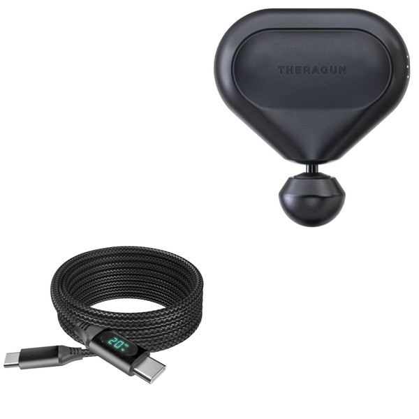 BoxWave Cable Compatible with Therabody Theragun Mini - PowerDisplay PD