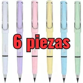 KH Lapiz Infinito Lapicero Magico Eterno Con Borrador Set 6pz