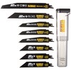 DeWalt DT2443L-QZ Reciprocating Blades, One Size, Set of 8 Pieces