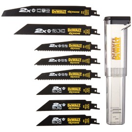 DeWalt DT2443L-QZ Reciprocating Blades, One Size, Set of 8 Pieces