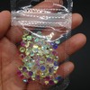 KARMELLING 100PC Flatback Round Rhinestones Nail Art Rhinestones AB Crystals