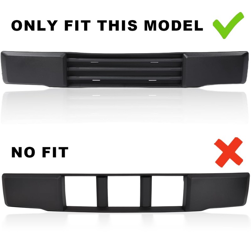 PIT66 Bumper License Plate, Compatible with 2015-2017 Ford F150 Front