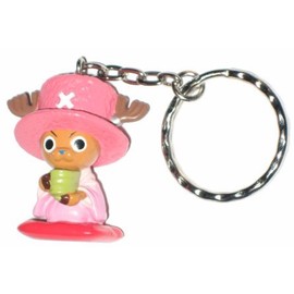 Broccoli One Piece Chopper Kneeling Drinking Keychain