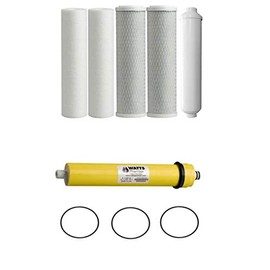 CFS Watts Replacement Water Filters for WP5-50 Reverse Osmosis System w/ 50 GPD Membrane 560018