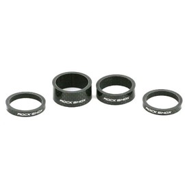 RockShox Headset Spacer Set, Ud Carbon, 5 mm x 2, 10 mm x 1, 15 mm x 1