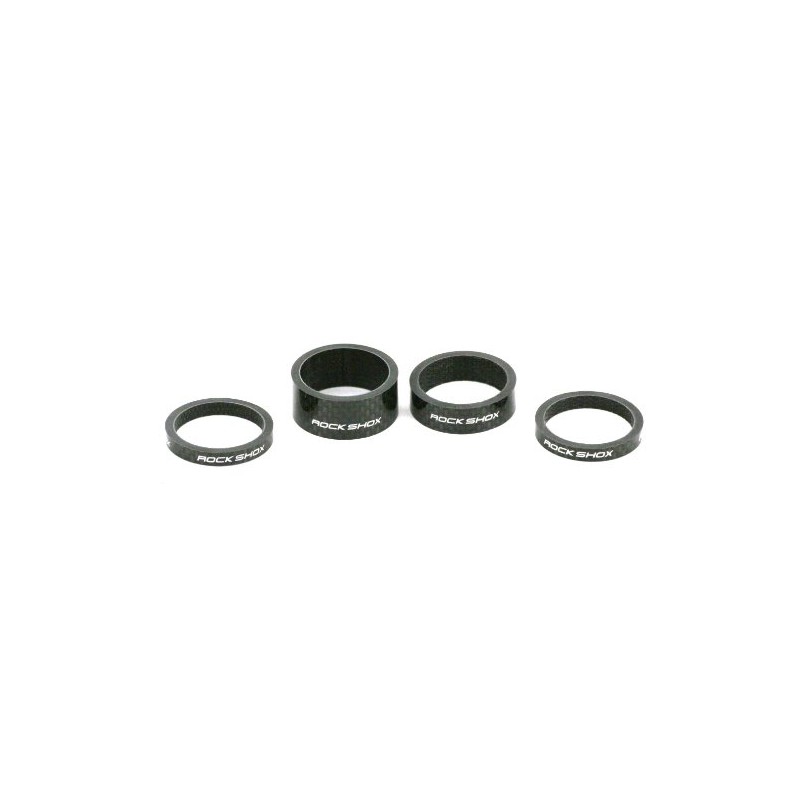RockShox Headset Spacer Set, Ud Carbon, 5 mm x 2,