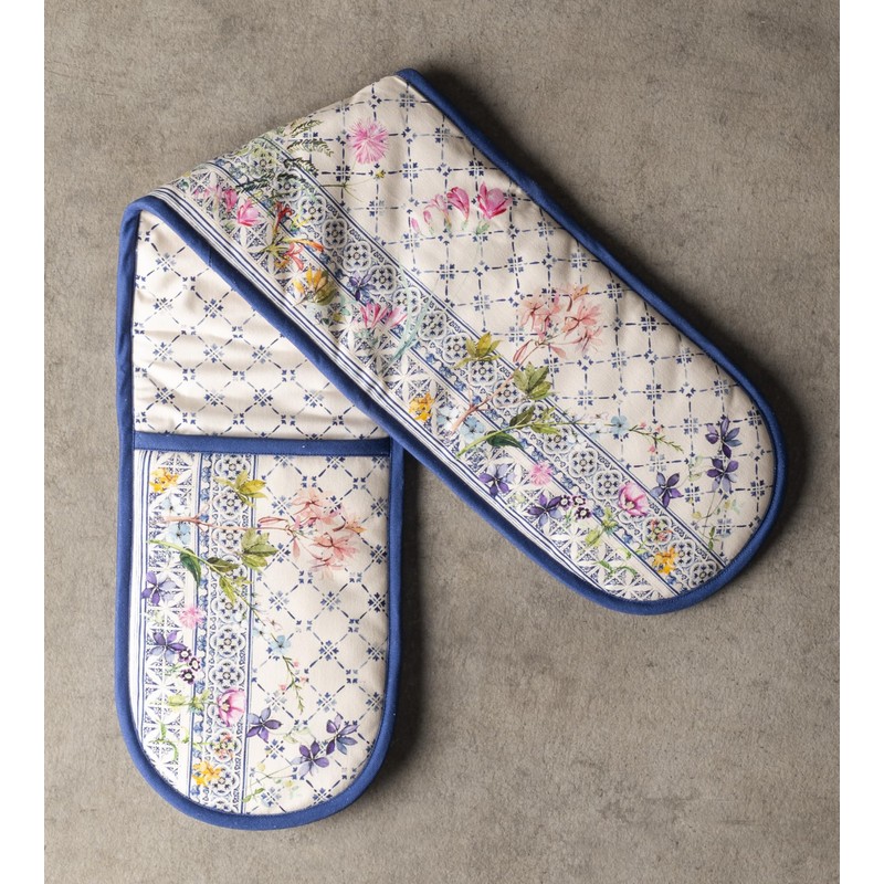 Maison d' Hermine Double Oven Mitts 100% Cotton 18cm x
