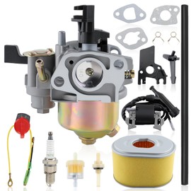 GoaMotors Carburetor for Honda GX160 GX200 GX120 GX140 GX 160 GX168 GX200 5HP 5.5HP 6.5HP Engine Air Filter Tune Up Kit, Replace 16100-ZH8-W51, 16100-ZH8-W61