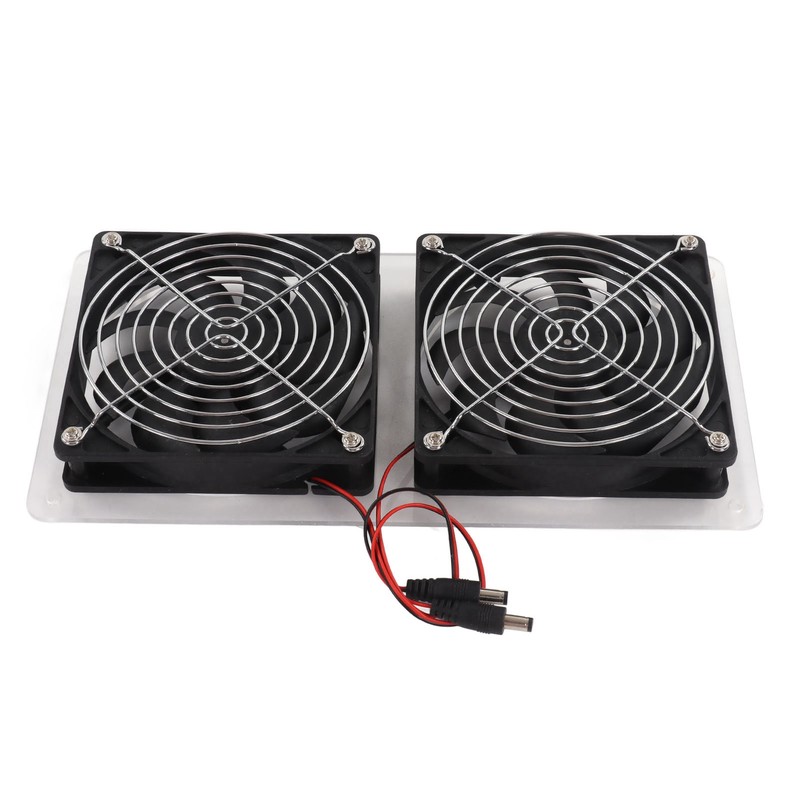 Solar Panel Fan Kit Waterproof Portable Environment Friendly Solar Exhaust