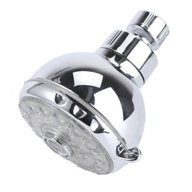 Operitacx LED Duschkopf Mit Farbwechsel Und Temperaturregelung Einstellbarer Hochdruck Für Einfache Installation Und Farben Bei Wassereinschaltung