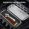 TONSNY Stainless Steel Dishwasher Silverware Basket Utensil Drying Rack Drawer