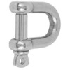 DShape Shackle Stainless Steel DRing Shackle for Outdoor Chains Wirerope