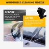 New Windshield Washer Nozzle Front Replacement 55157323AA, 55157352AA Fit for