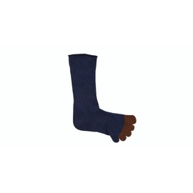 Lassox FF Cotton Crew Socks, navy