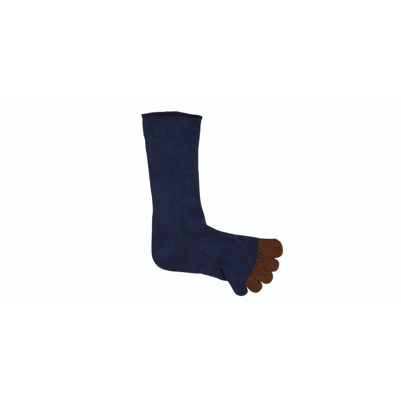 Lassox FF Cotton Crew Socks, navy