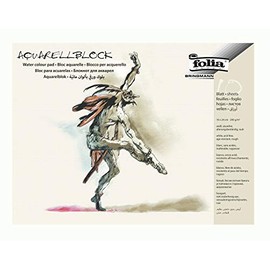 Folia Watercolour, Calligraphy 8331 (, Documents and Postcard Blocks Watercolour Pad 18 x 24 cm