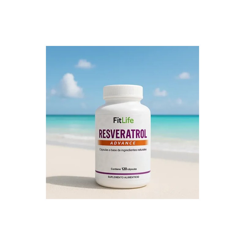 Fitlife Resveratrol 120 Caps 2 Meses Alta Concentración