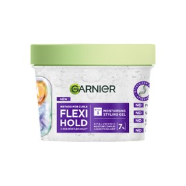 Garnier Hair Gel, Method for Curls Flexi-Hold Curl Gel, Nourishing, Defining Curl Shape with a Long-Lasting Flexible Hold, Humidity-Proof for All Curls & Type 4 Coils, Vegan Formula, 370ml