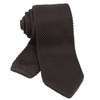 Alizeal Knit Tie for Men, Solid Slim Casual Knitted Neckties,