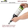 BETTFOR Wine Stoppers for Wine Bottles 3Pcs Vacuum Wine Bottle