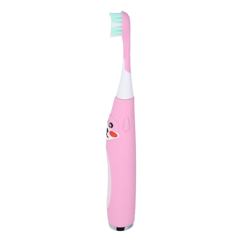 Kids Electric Toothbrush Sonic Smart Timer Cartoon Shape Soft IPX7