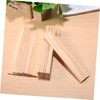 Gatuida 12pcs Unfinished Rectangle Wood Boards for Crafts for Painting