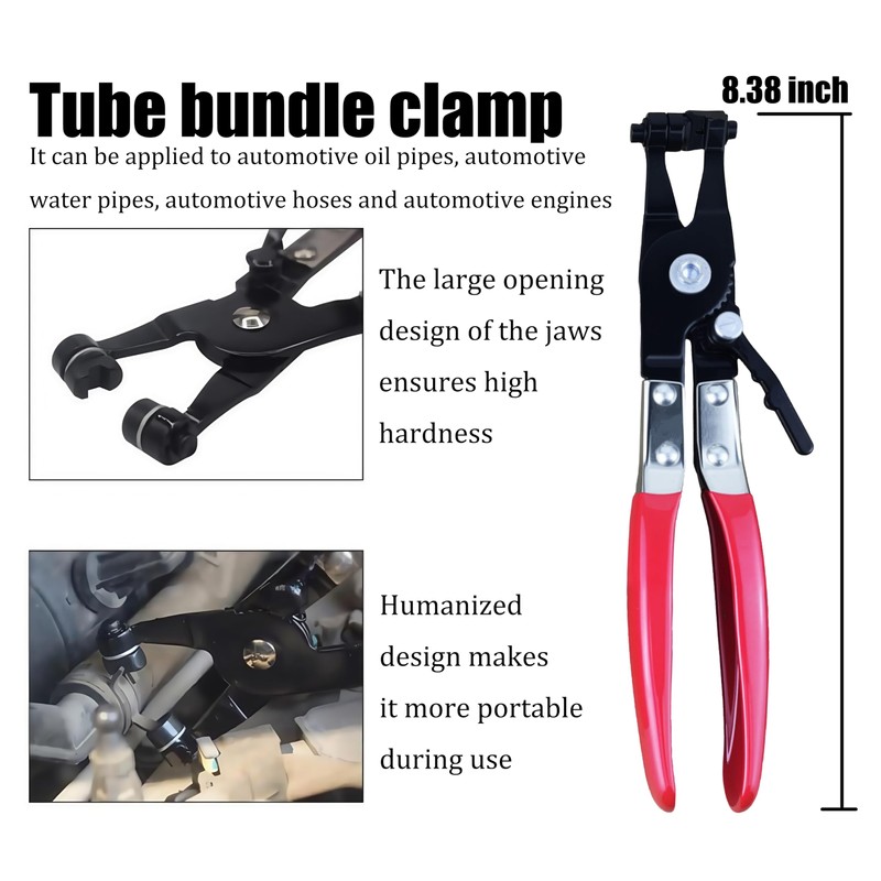 Set 4Pcs electrical connector disconnect tool,Fuel Line Pliers,9" Fuel Filter