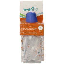 Evenflo Classic Clear Bottle without BPA, 4 Ounce