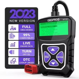 OBDPROG Toyota 4Runner Car Engine Fault Erase Code Scanner OBD2 DTC Tool MT10 NEW UPDATE
