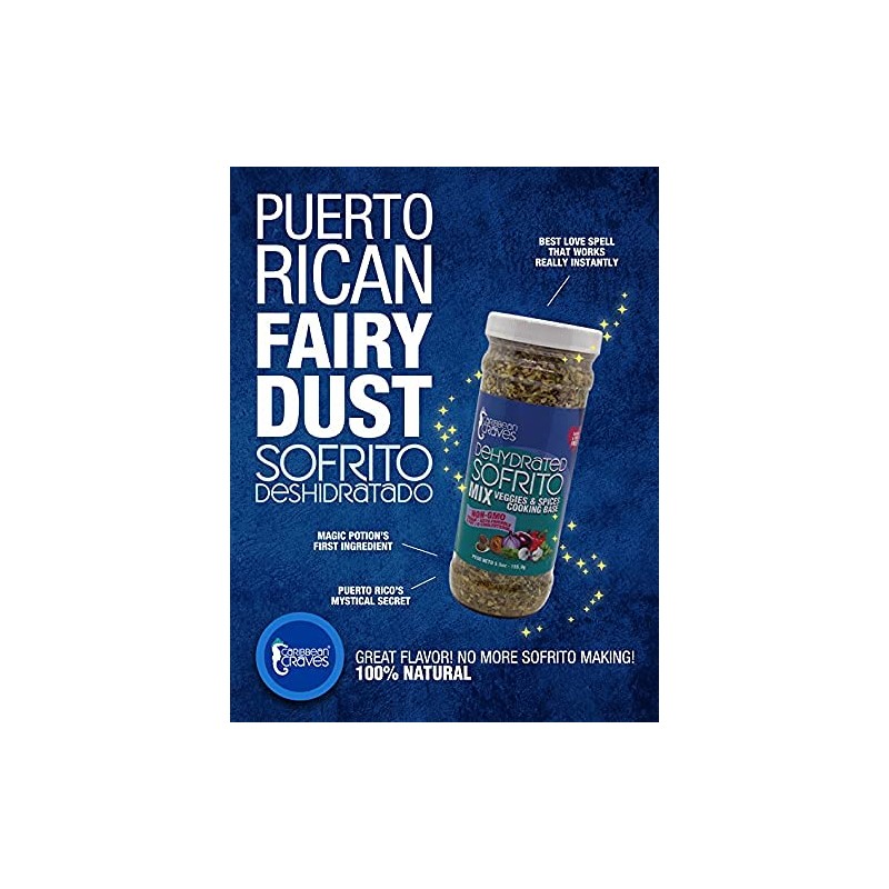 Caribbean Craves - Dehydrated Sofrito Mix | No-MSG, Vegan, Keto