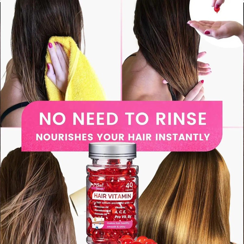 Secret Vitamina Para Cabello Suero Nutricion 40 Capsulas