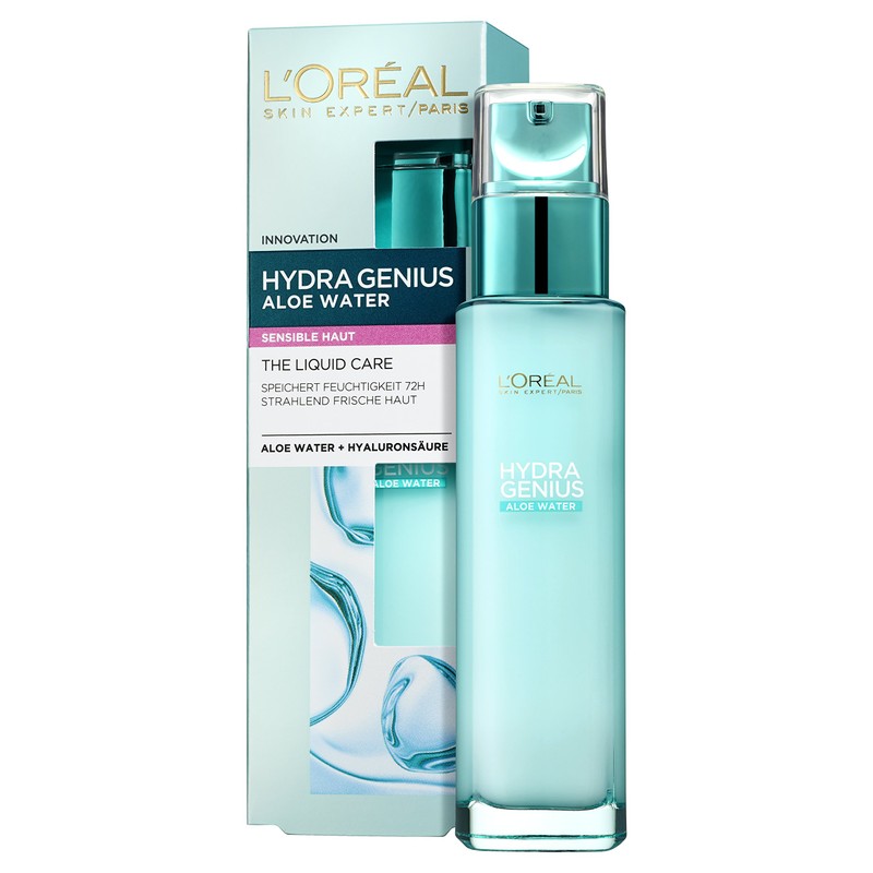 L'Oréal Paris Hydra Genius Aloe Aqua Moisturising Fluid Sensitive Skin