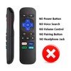 Remote Control Replacement for Roku Box, Premiere, Express, Player, for